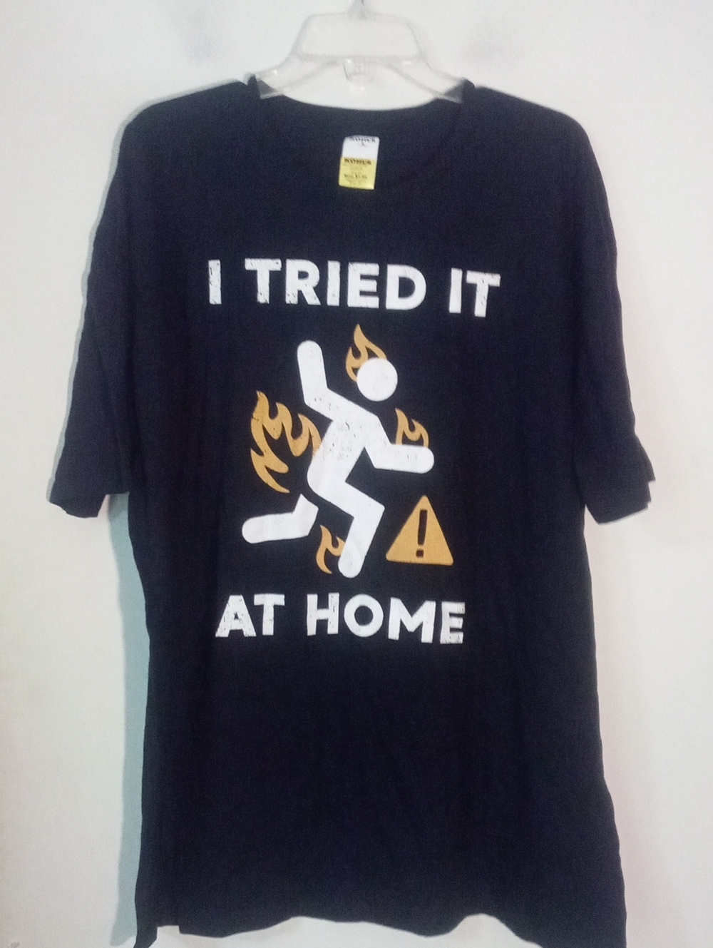 *:Mens Graphic Tee "I Tried It At Home" 2 XL NWT $24.99